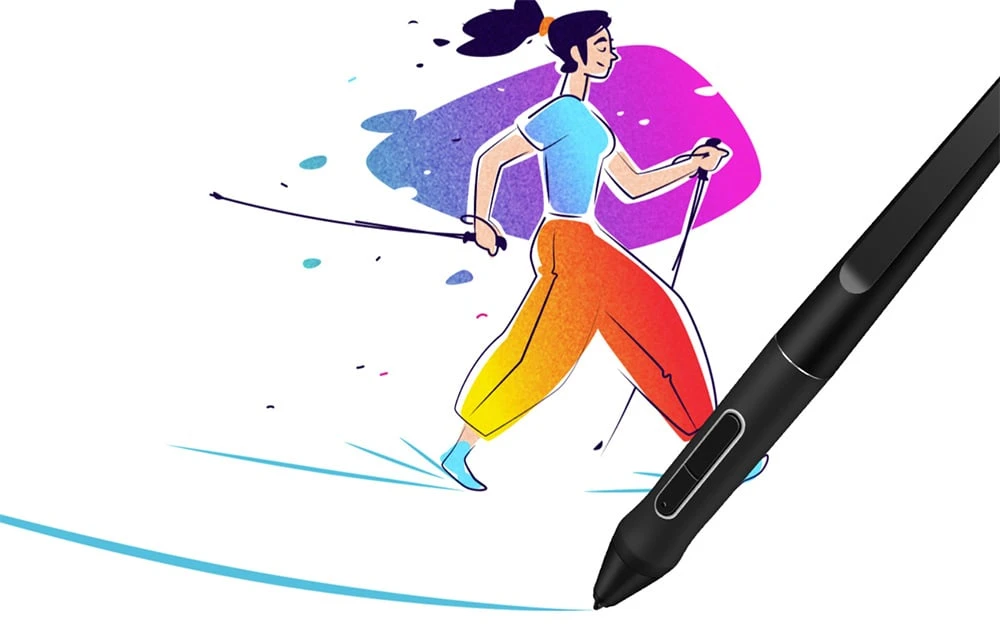 Huion Kamvas 12 GS1161 grafinė planšetė aprašymas - Prekės nuotrauka Huion Kamvas 12 GS1161 grafinė planšetė aprašymas - Prekės nuotrauka