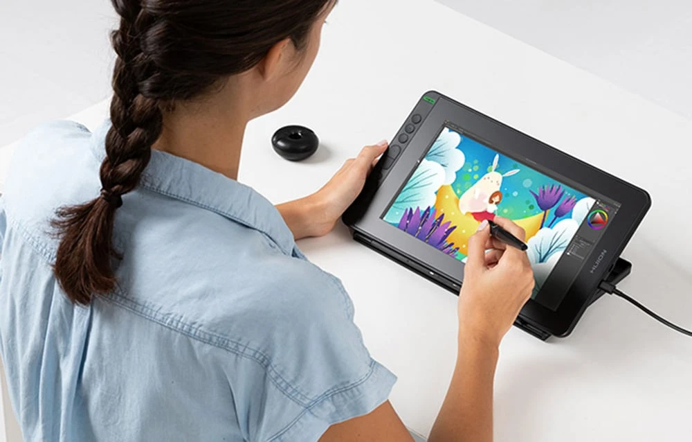 Huion Kamvas 12 GS1161 grafinė planšetė aprašymas - Prekės nuotrauka Huion Kamvas 12 GS1161 grafinė planšetė aprašymas - Prekės nuotrauka