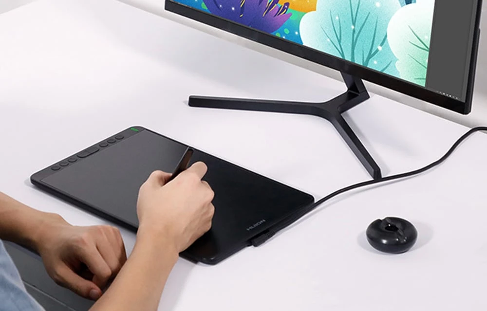 Huion Kamvas 12 GS1161 grafinė planšetė aprašymas - Prekės nuotrauka Huion Kamvas 12 GS1161 grafinė planšetė aprašymas - Prekės nuotrauka