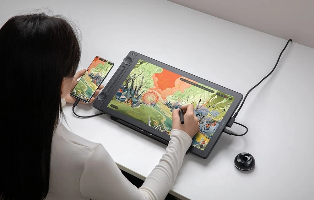 Grafinė planšetė Huion Kamvas 16 GEN 3 GS1563 aprašymas - Prekės nuotrauka