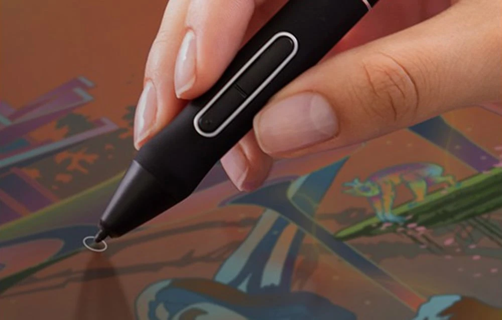 Huion Kamvas 22 Plus GS2202 grafinė planšetė aprašymas - Prekės nuotrauka Huion Kamvas 22 Plus GS2202 grafinė planšetė aprašymas - Prekės nuotrauka