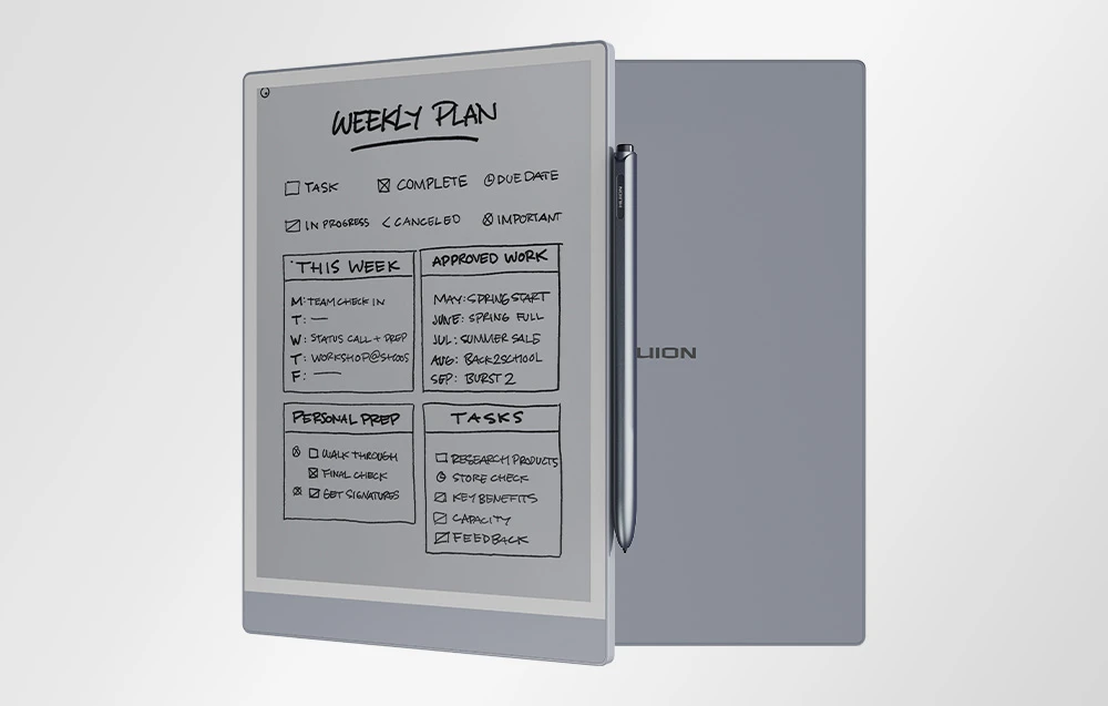 Huion Kamvas Ink Digital Notebook 10 EB1011 aprašymas - Prekės nuotrauka