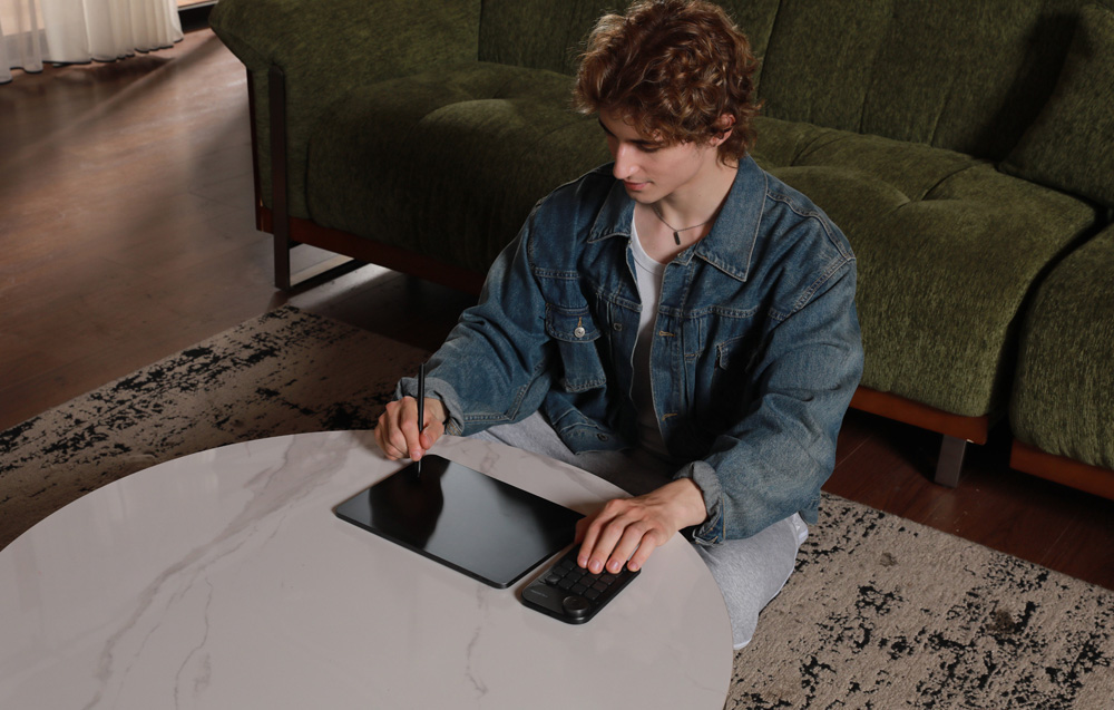 HUION Kamvas Pad 12 KP1202 Graphics Planšetė aprašymas - Prekės nuotrauka