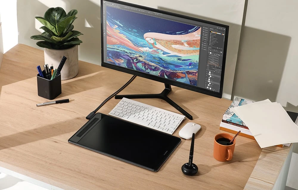 Grafikos planšetė - HUION Kamvas Pro 13 (2.5K, 13.3