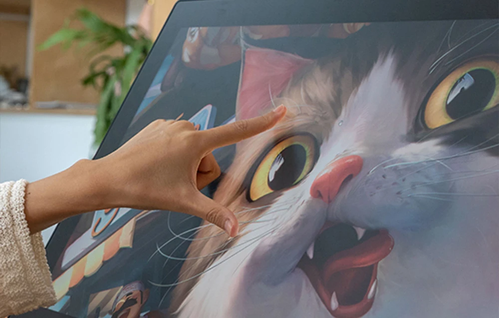 „Huion Kamvas Pro 24 Gen 3 GT2402“ grafinis planšetinis kompiuteris aprašymas - Prekės nuotrauka „Huion Kamvas Pro 24 Gen 3 GT2402“ grafinis planšetinis kompiuteris aprašymas - Prekės nuotrauka
