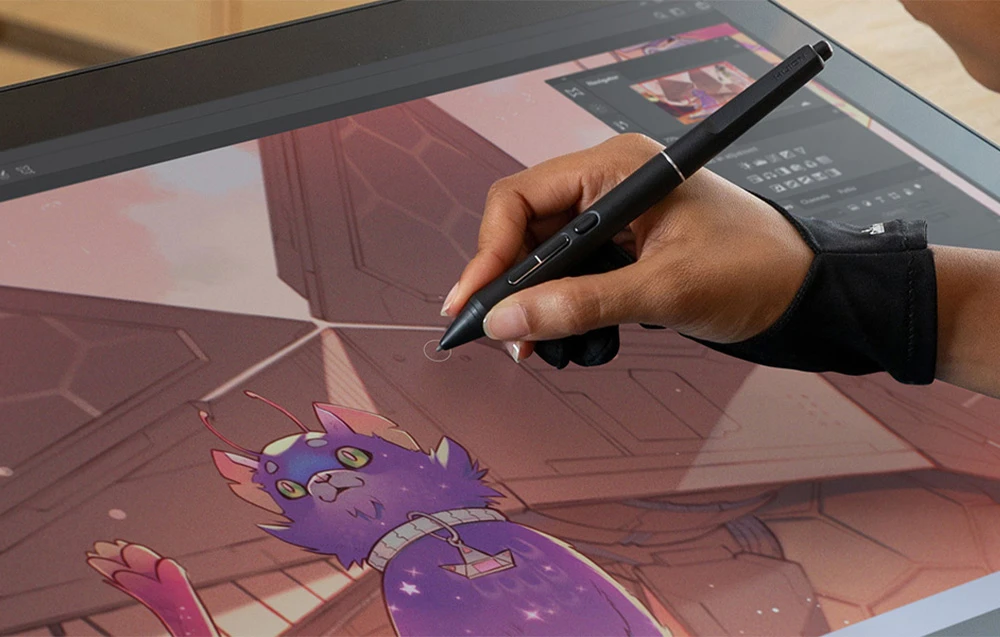 „Huion Kamvas Pro 27 144Hz GT2702“ grafinė planšetė aprašymas - Prekės nuotrauka „Huion Kamvas Pro 27 144Hz GT2702“ grafinė planšetė aprašymas - Prekės nuotrauka