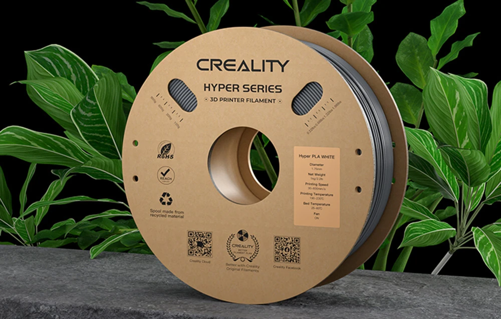 Creality Hyper ABS - 1.75mm - 1kg - Pilkas aprašymas - Prekės nuotrauka