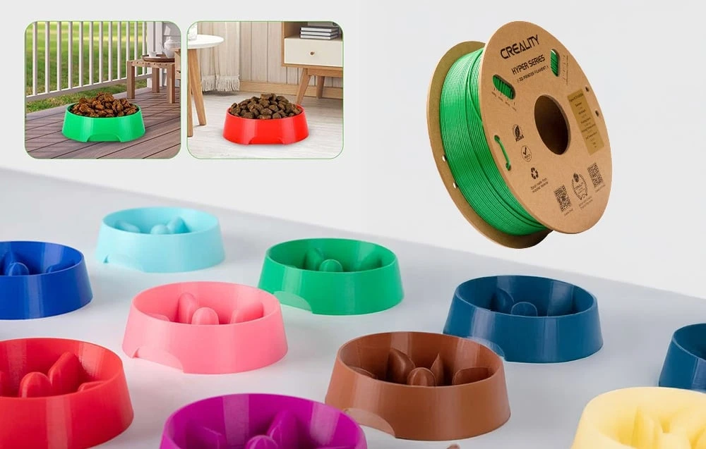 Hyper PETG Creality Filament (Žalias) aprašymas - Prekės nuotrauka Hyper PETG Creality Filament (Žalias) aprašymas - Prekės nuotrauka