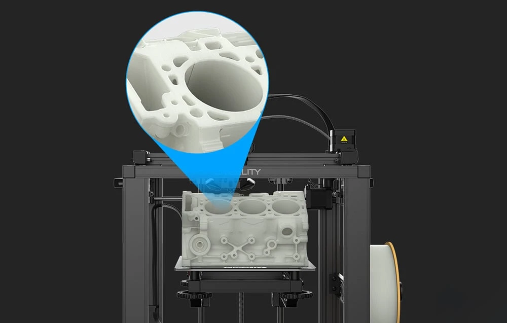 Creality Hyper PLA - 1,75mm - 1kg - Oda aprašymas - Prekės nuotrauka Creality Hyper PLA - 1,75mm - 1kg - Oda aprašymas - Prekės nuotrauka