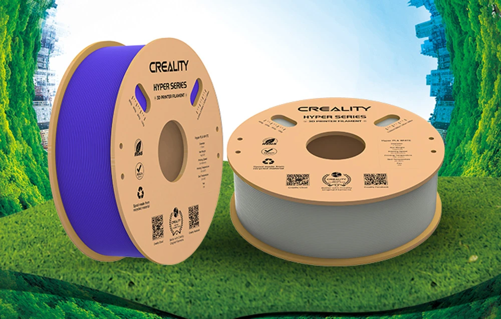 Creality Hyper PLA - 1.75mm - 1kg - Mėlynas aprašymas - Prekės nuotrauka