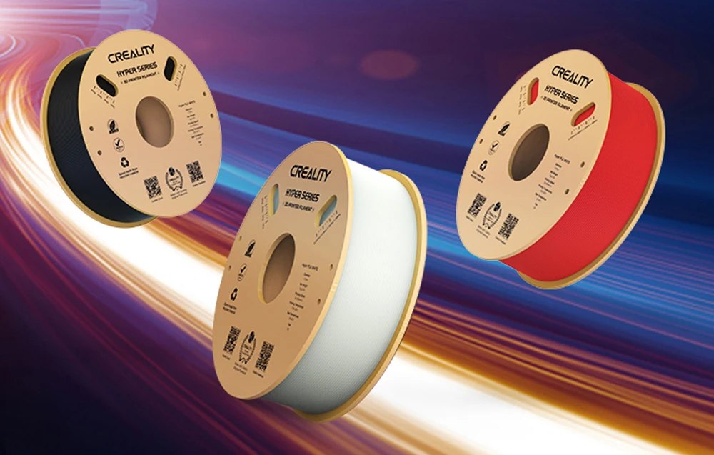 Creality Hyper PLA - 1.75mm - 1kg - Raudonas aprašymas - Prekės nuotrauka Creality Hyper PLA - 1.75mm - 1kg - Raudonas aprašymas - Prekės nuotrauka