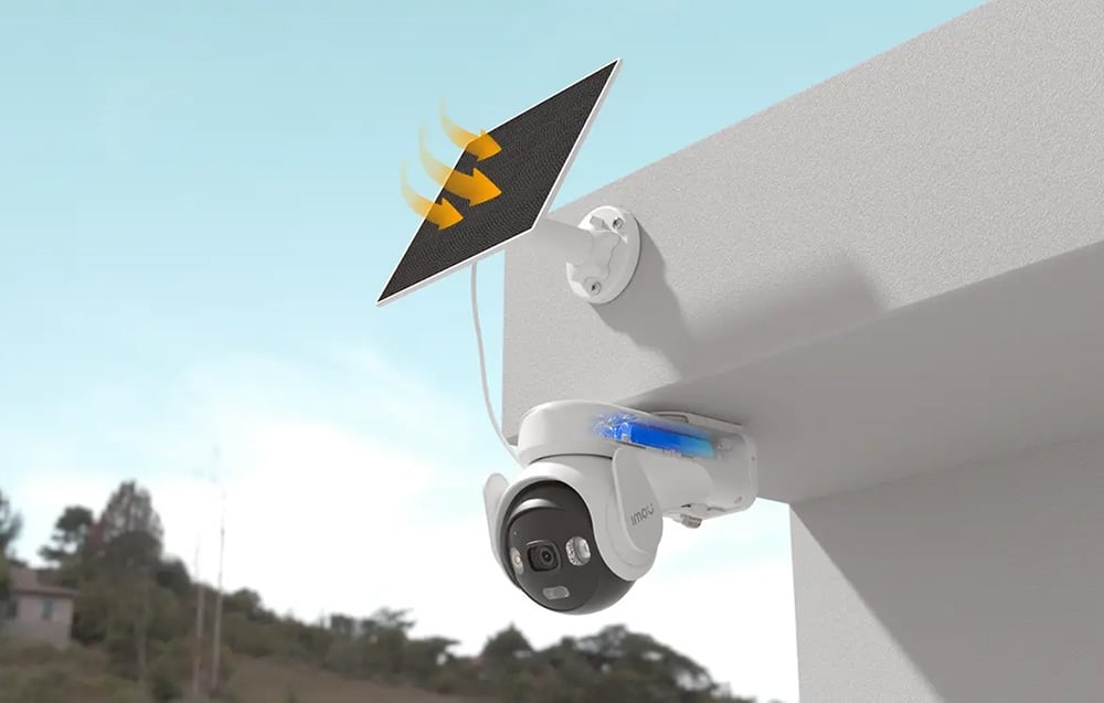 Imou AOV PT KIT 5MP 4G Wi-Fi IPC-B7ED-5M1TEA-EU/FSP14 IP stebėjimo kamera + saulės baterija aprašymas - Prekės nuotrauka