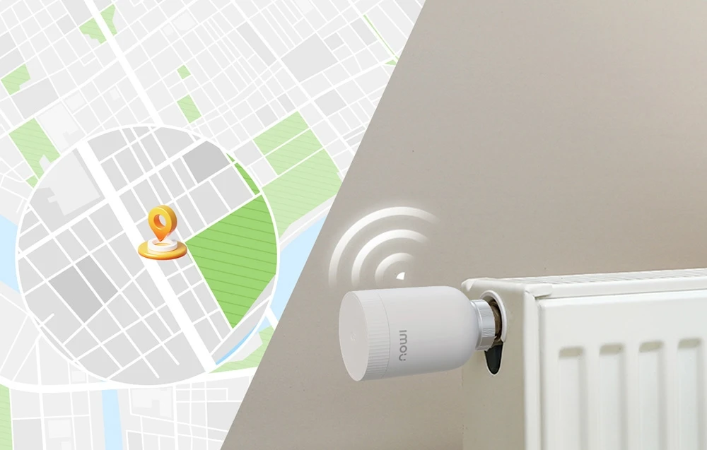 IMOU KIT-TRV1-EU-2 ZigBee termostatinės galvutės rinkinys su 6 adapteriais ir šliuzu aprašymas - Prekės nuotrauka IMOU KIT-TRV1-EU-2 ZigBee termostatinės galvutės rinkinys su 6 adapteriais ir šliuzu aprašymas - Prekės nuotrauka