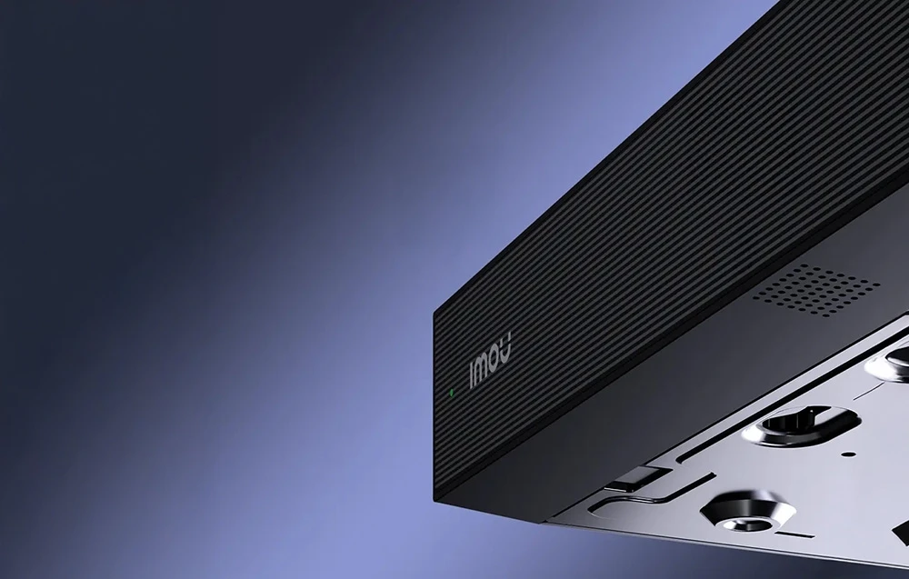 IMOU 10 kanalų įrašymo įrenginys, 4 WiFi antenos, 6 mikrofonai, garsiakalbis, HDMI, VGA, NVR-N110W-8A0E aprašymas - Prekės nuotrauka
