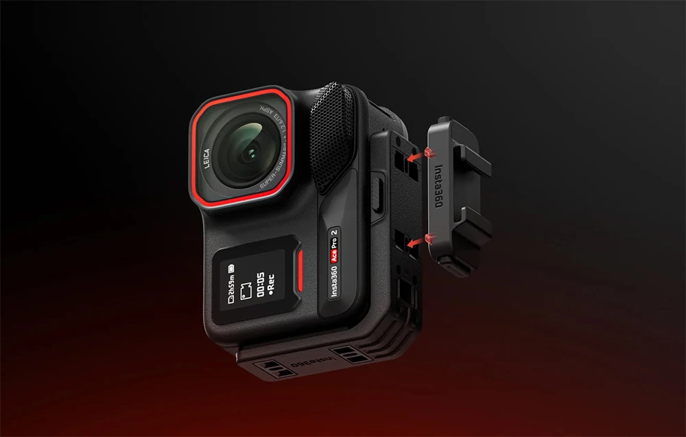 „Insta360 Ace Pro 2“ / „Ace Pro“ greito atjungimo šalto bato fotoaparato laikiklis aprašymas - Prekės nuotrauka „Insta360 Ace Pro 2“ / „Ace Pro“ greito atjungimo šalto bato fotoaparato laikiklis aprašymas - Prekės nuotrauka