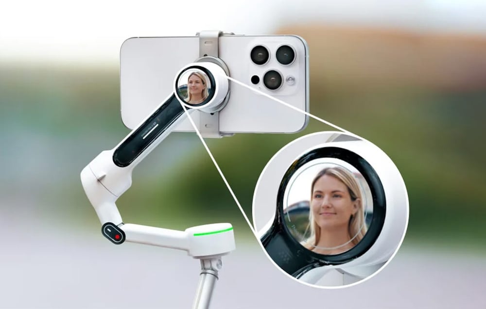 Insta360 Flow 2 Pro AI Tracker Bundle/ Summit Baltas aprašymas - Prekės nuotrauka Insta360 Flow 2 Pro AI Tracker Bundle/ Summit Baltas aprašymas - Prekės nuotrauka