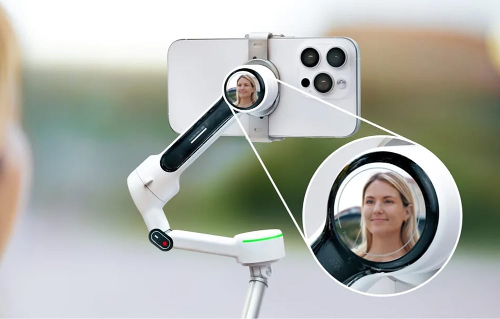 „Insta360 Flow 2 Pro Creator“ (baltas) aprašymas - Prekės nuotrauka