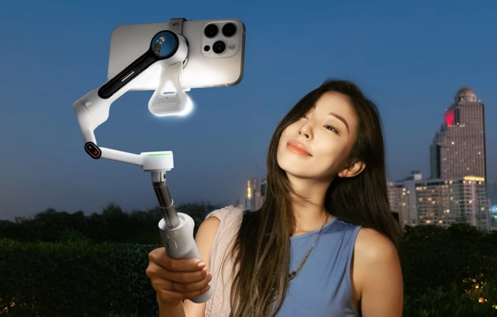 „Insta360 Flow 2 Pro Creator“ (baltas) aprašymas - Prekės nuotrauka