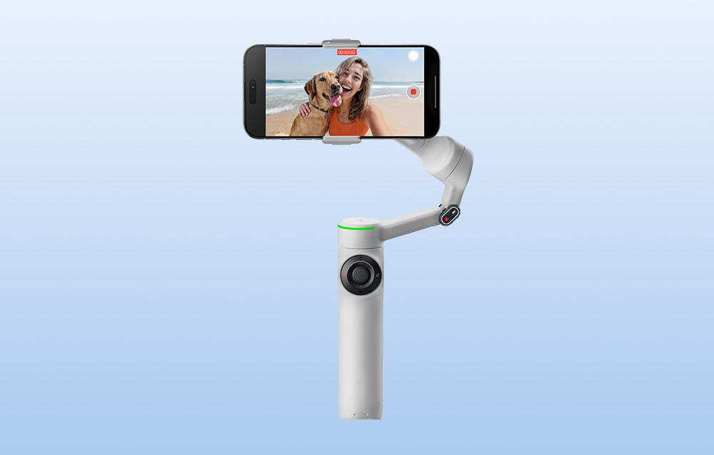 Insta360 Flow 2 Pro Standalone Gimbal (Gray) aprašymas - Prekės nuotrauka