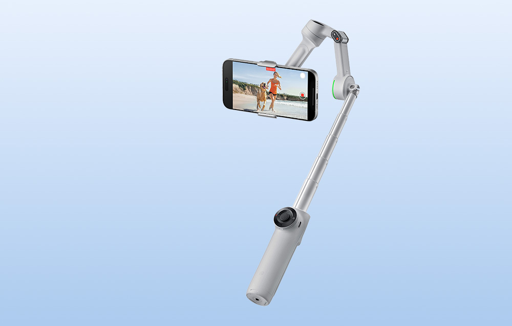 Insta360 Flow 2 Pro Standalone Gimbal (Gray) aprašymas - Prekės nuotrauka