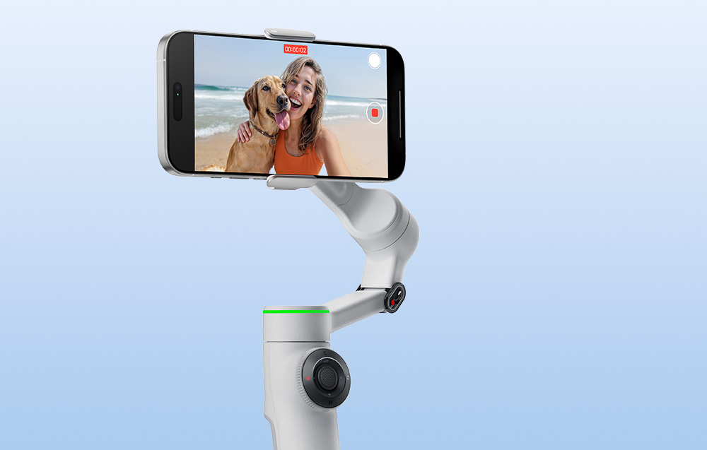 Insta360 Flow 2 Pro Standalone Gimbal (Gray) aprašymas - Prekės nuotrauka