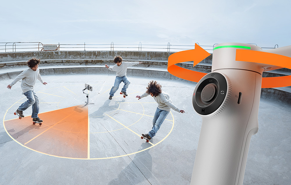 Insta360 Flow 2 Pro Standalone Gimbal (Gray) aprašymas - Prekės nuotrauka