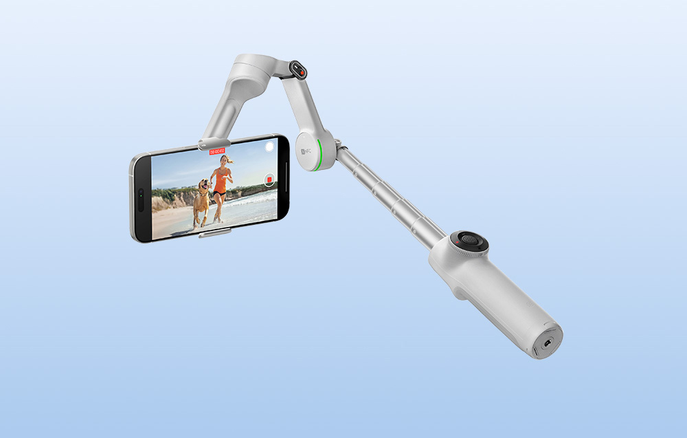 Insta360 Flow 2 Pro Standalone Gimbal (Gray) aprašymas - Prekės nuotrauka