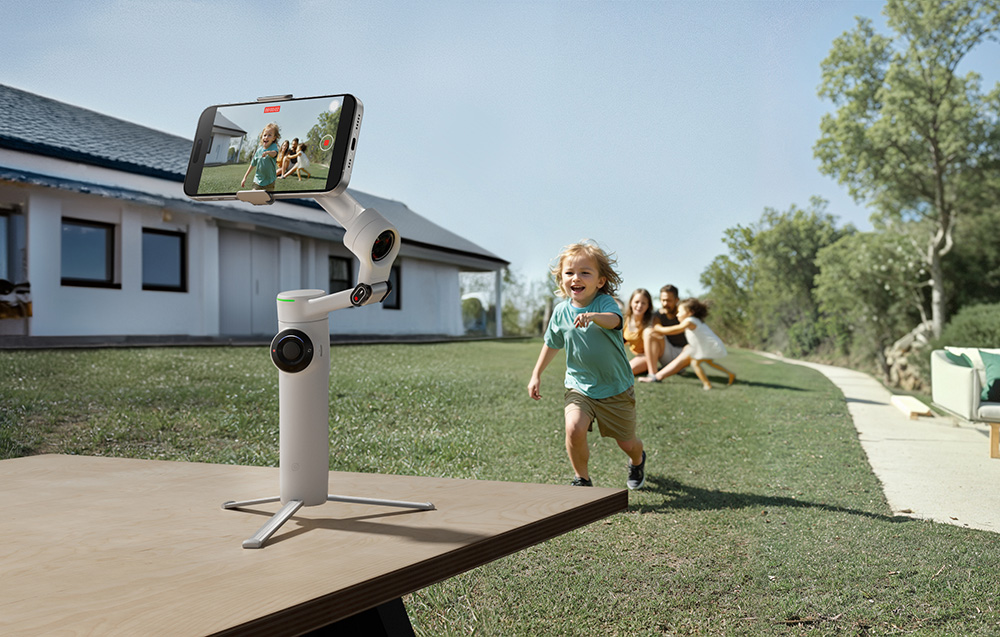 Insta360 Flow 2 Pro Standalone Gimbal (Gray) aprašymas - Prekės nuotrauka