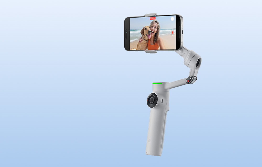 Insta360 Flow 2 Pro Standalone Gimbal (Gray) aprašymas - Prekės nuotrauka