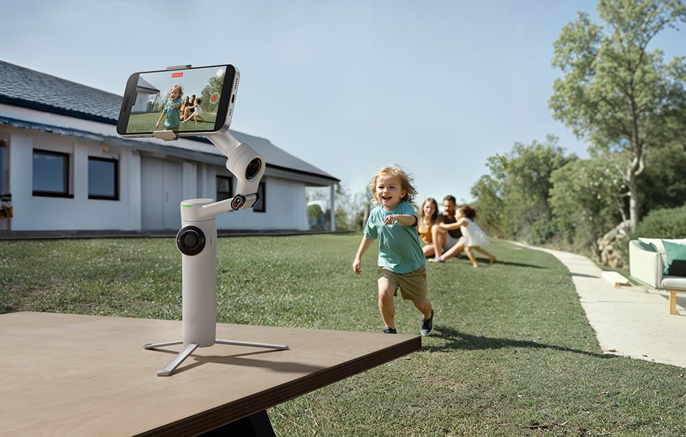 Insta360 Flow 2 Pro Standalone Gimbal (Baltas) aprašymas - Prekės nuotrauka
