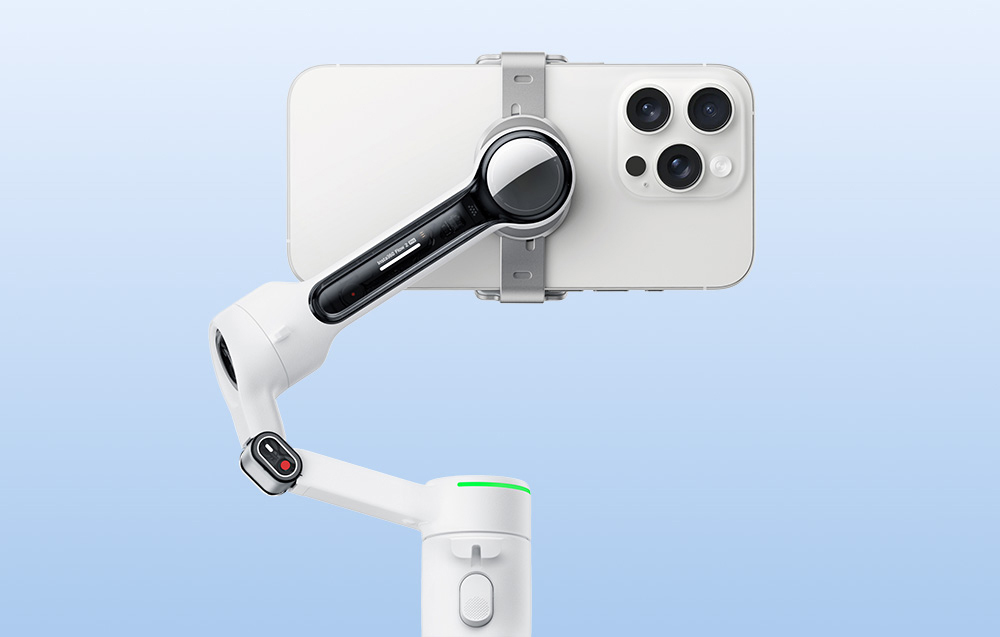 Insta360 Flow 2 Pro Standalone Gimbal (Baltas) aprašymas - Prekės nuotrauka