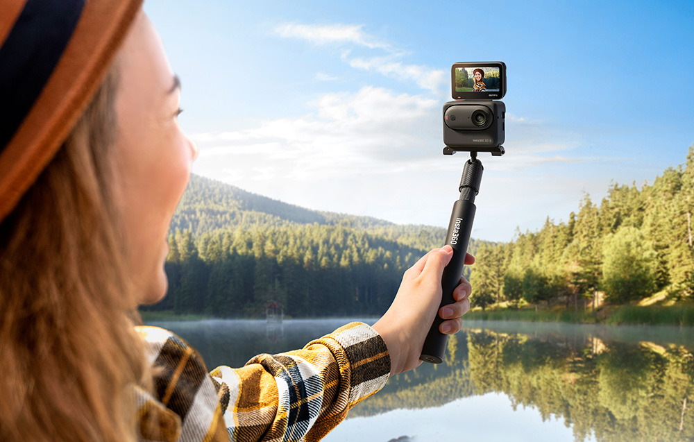 Insta360 GO 3 (128GB) Juodas aprašymas - Prekės nuotrauka