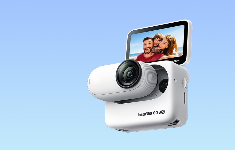 Insta360 GO 3S (128GB) Baltas aprašymas - Prekės nuotrauka
