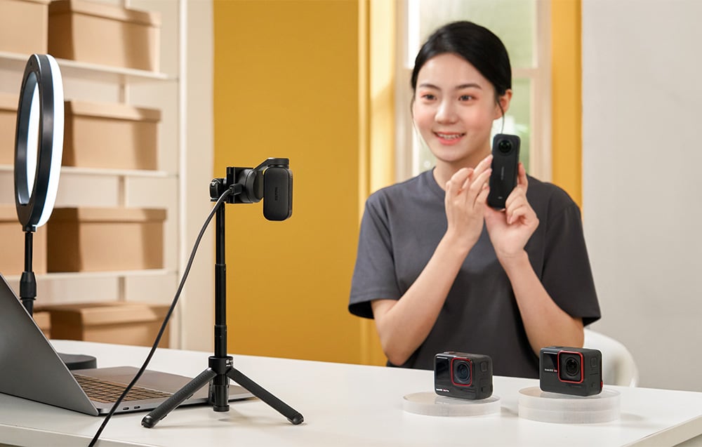 Insta360 Link 2 Webkamera aprašymas - Prekės nuotrauka