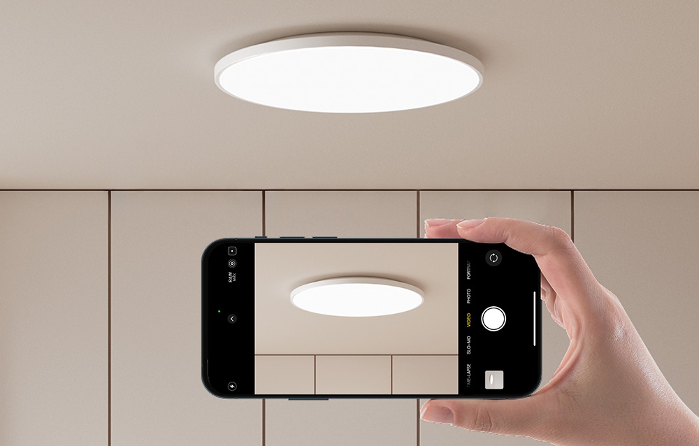 Lubinis šviestuvas Išmanioji lubinė lempa CW Yeelight Yeelight Mercury C380 aprašymas - Prekės nuotrauka Lubinis šviestuvas Išmanioji lubinė lempa CW Yeelight Yeelight Mercury C380 aprašymas - Prekės nuotrauka