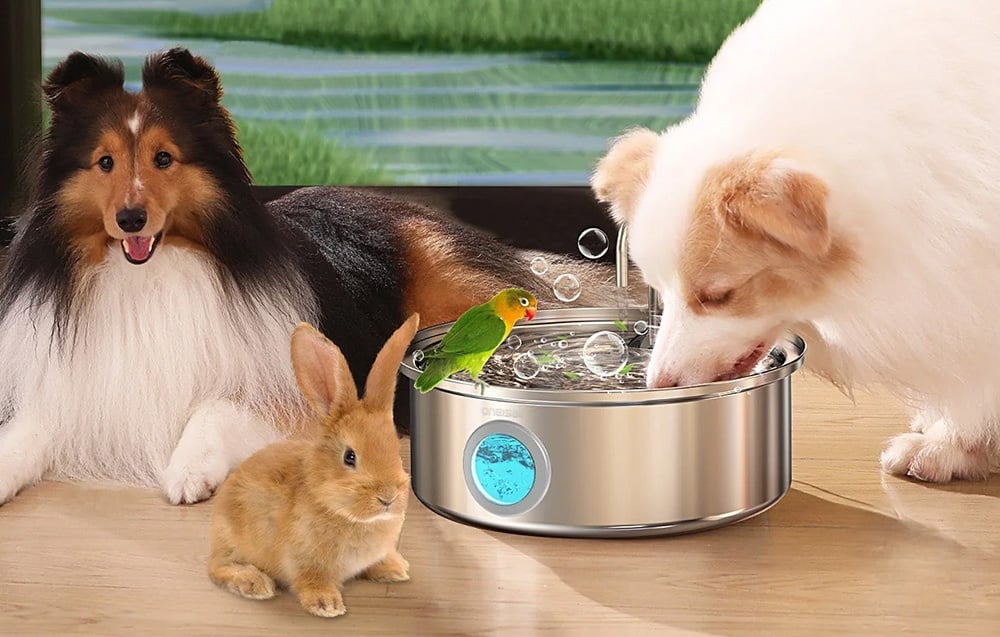 Intelligent 7L pet fountain/ drinker Oneisall PWF-002 aprašymas - Prekės nuotrauka Intelligent 7L pet fountain/ drinker Oneisall PWF-002 aprašymas - Prekės nuotrauka