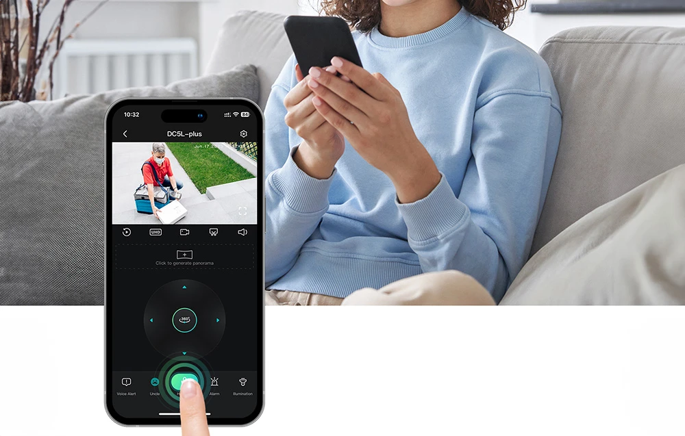 IP lauko kamera Wi-Fi DEKCO DC5L aprašymas - Prekės nuotrauka IP lauko kamera Wi-Fi DEKCO DC5L aprašymas - Prekės nuotrauka