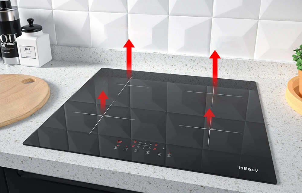 Kaitlentė IsEasy LI4-20 induction cooktop aprašymas - Prekės nuotrauka