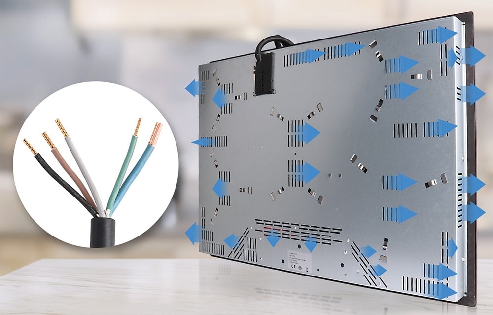 IsEasy LT5-02 keraminė/elektrinė kaitlentė aprašymas - Prekės nuotrauka IsEasy LT5-02 keraminė/elektrinė kaitlentė aprašymas - Prekės nuotrauka