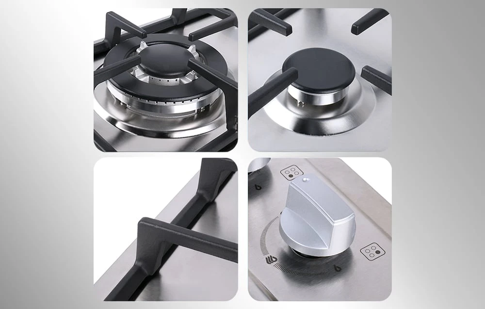 Kaitlentė ISEASY MGBS-604D 4-burner gas range aprašymas - Prekės nuotrauka Kaitlentė ISEASY MGBS-604D 4-burner gas range aprašymas - Prekės nuotrauka