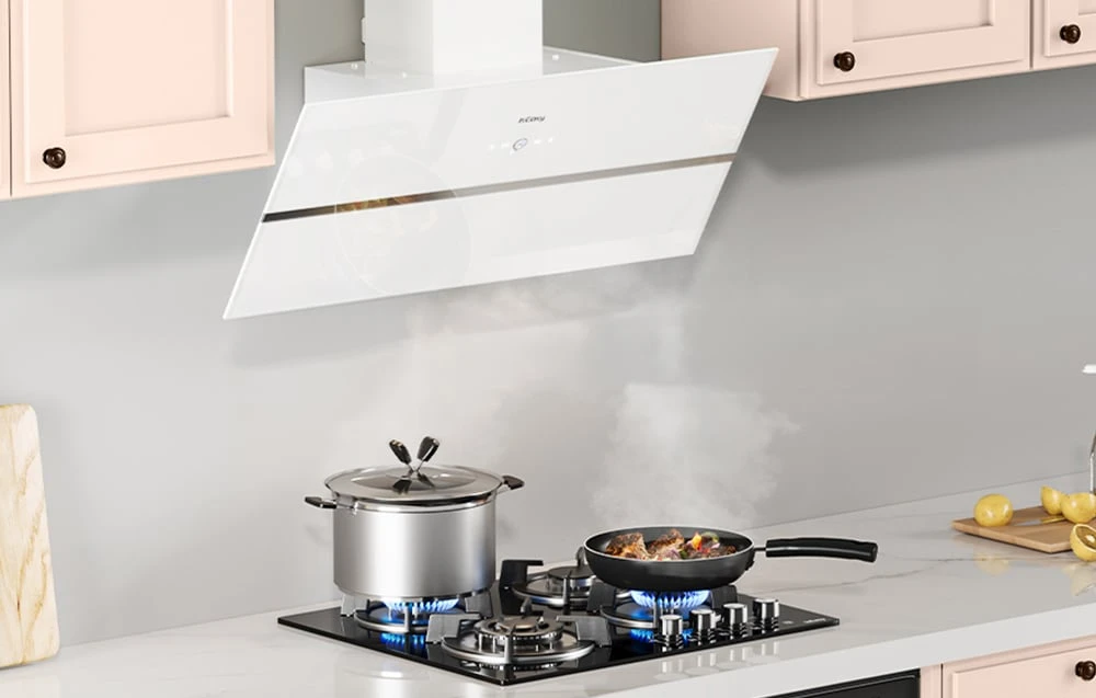 Gartraukis ISEASY TV1390D4-CC-I2 Range Hood aprašymas - Prekės nuotrauka