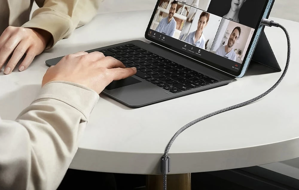 USB kabelis Joyroom SA-50 USB-C to Lightning 30W 1.2m tamsiai pilkas aprašymas - Prekės nuotrauka