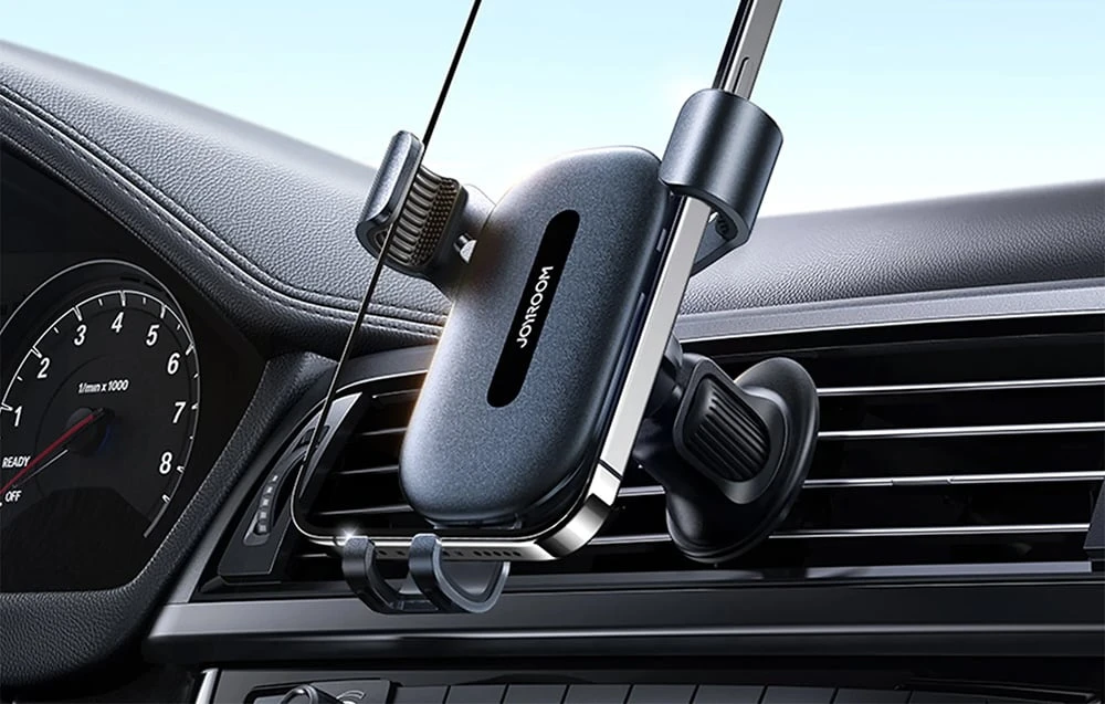 Automobilinis telefono laikiklis Joyroom JR-ZS392 (air vent) juodas aprašymas - Prekės nuotrauka Automobilinis telefono laikiklis Joyroom JR-ZS392 (air vent) juodas aprašymas - Prekės nuotrauka