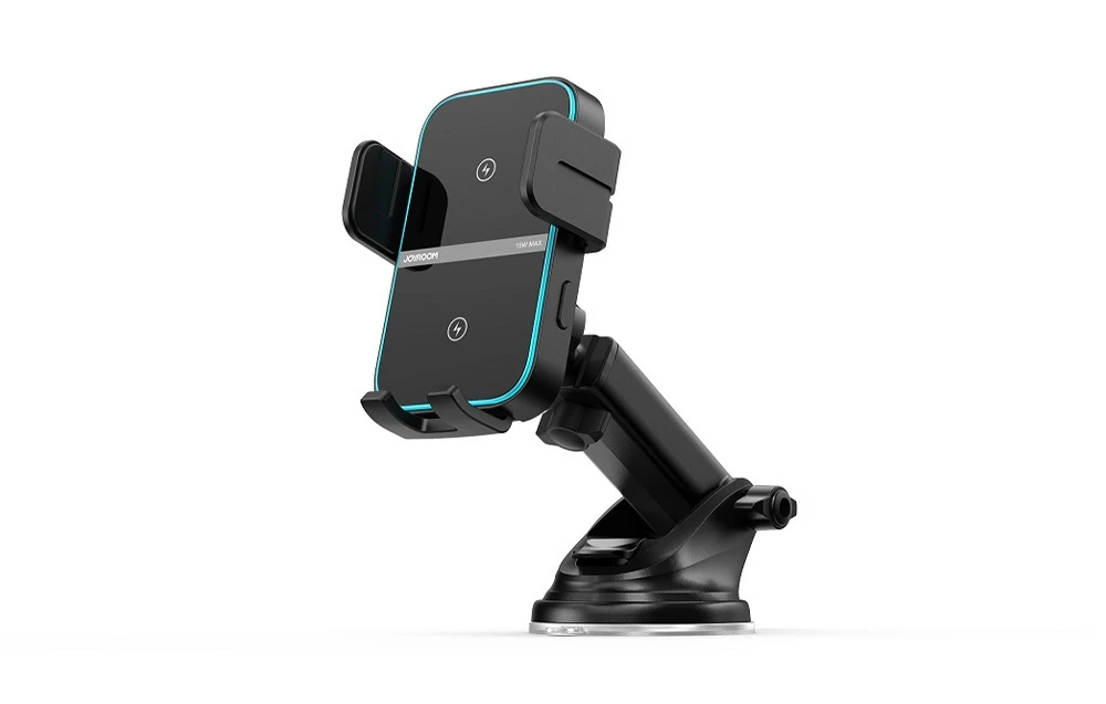 Joyroom JR-ZS246 S inductive charger holder for dashboard – juodas aprašymas - Prekės nuotrauka Joyroom JR-ZS246 S inductive charger holder for dashboard – juodas aprašymas - Prekės nuotrauka