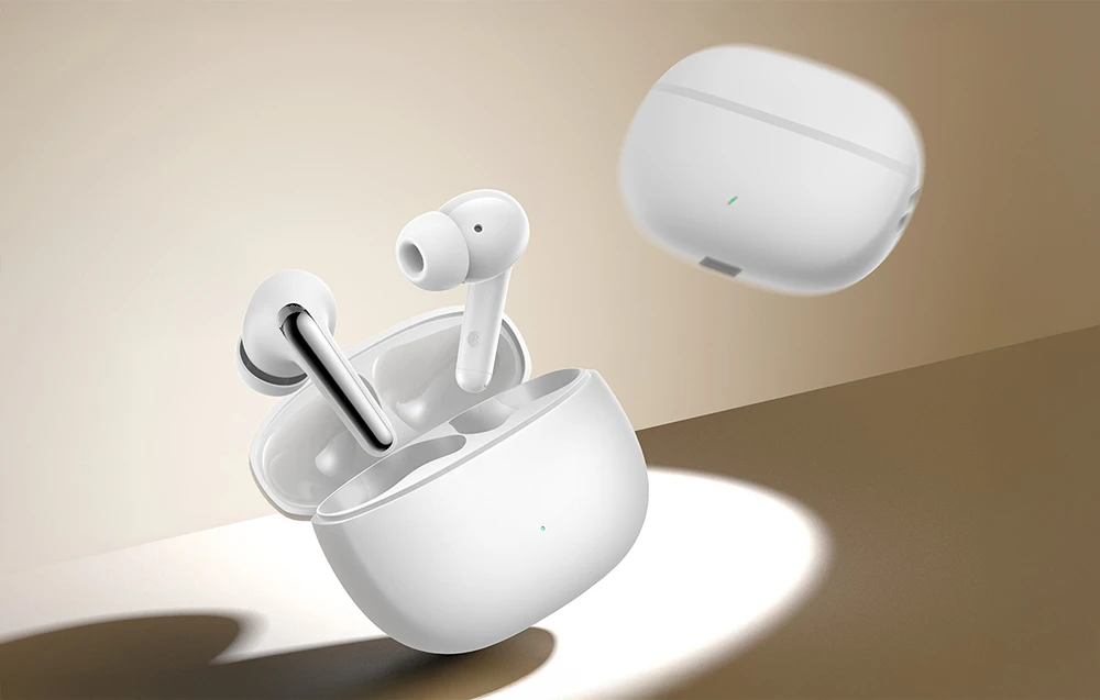 Joyroom Funpods JR-FN1 belaidės į ausis įkišamos TWS Bluetooth 5.4 ANC ENC ausinės – baltos spalvos aprašymas - Prekės nuotrauka Joyroom Funpods JR-FN1 belaidės į ausis įkišamos TWS Bluetooth 5.4 ANC ENC ausinės – baltos spalvos aprašymas - Prekės nuotrauka