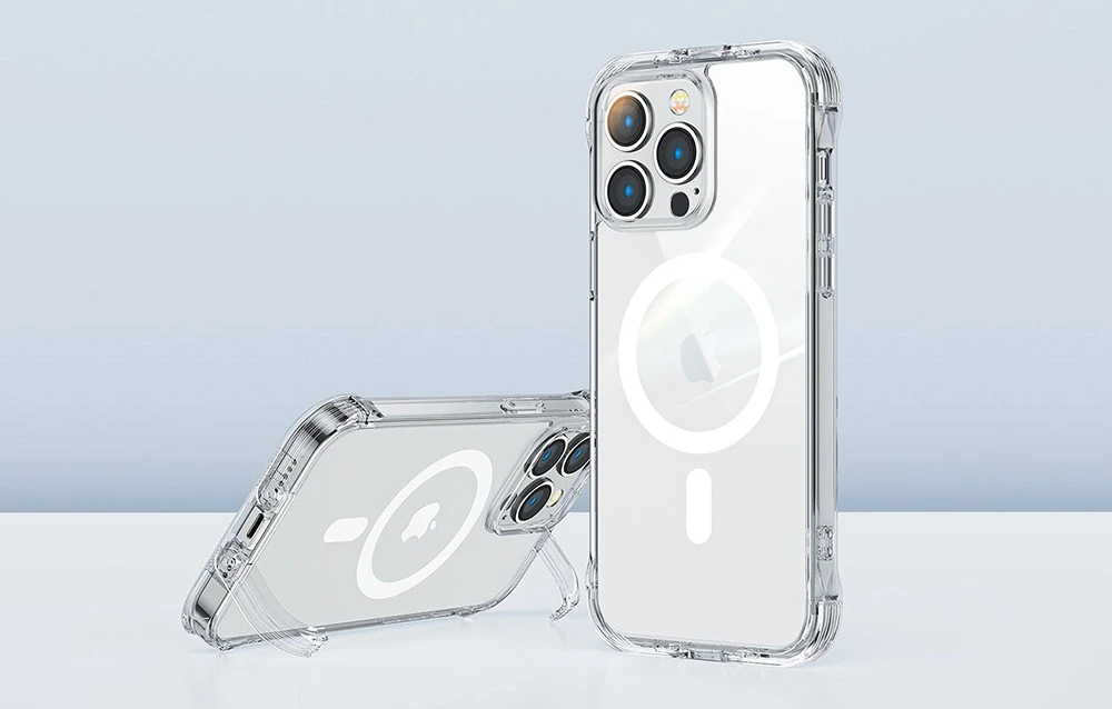 Joyroom JR-14H6 skaidrus magnetinis dėklas, skirtas iPhone 14 Pro aprašymas - Prekės nuotrauka