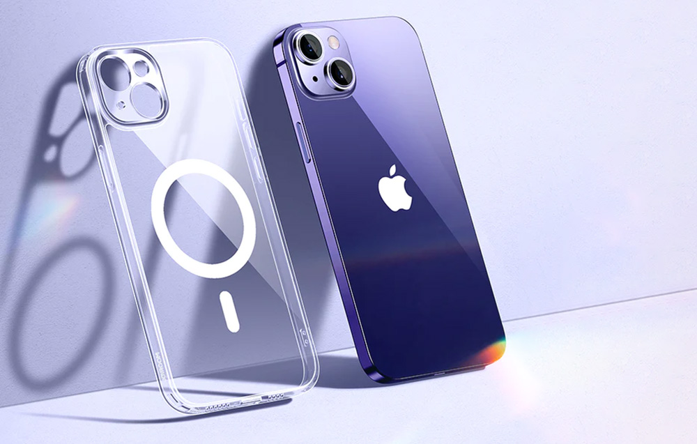 Joyroom JR-14H7 skaidrus magnetinis dėklas, skirtas iPhone 14 Plus aprašymas - Prekės nuotrauka