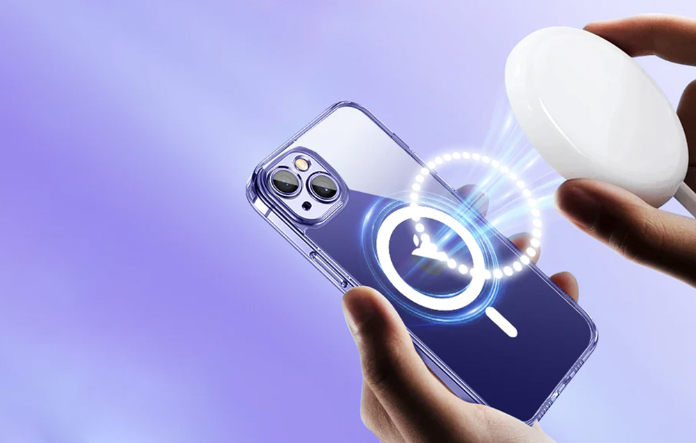 Joyroom JR-14H7 skaidrus magnetinis dėklas, skirtas iPhone 14 Plus aprašymas - Prekės nuotrauka