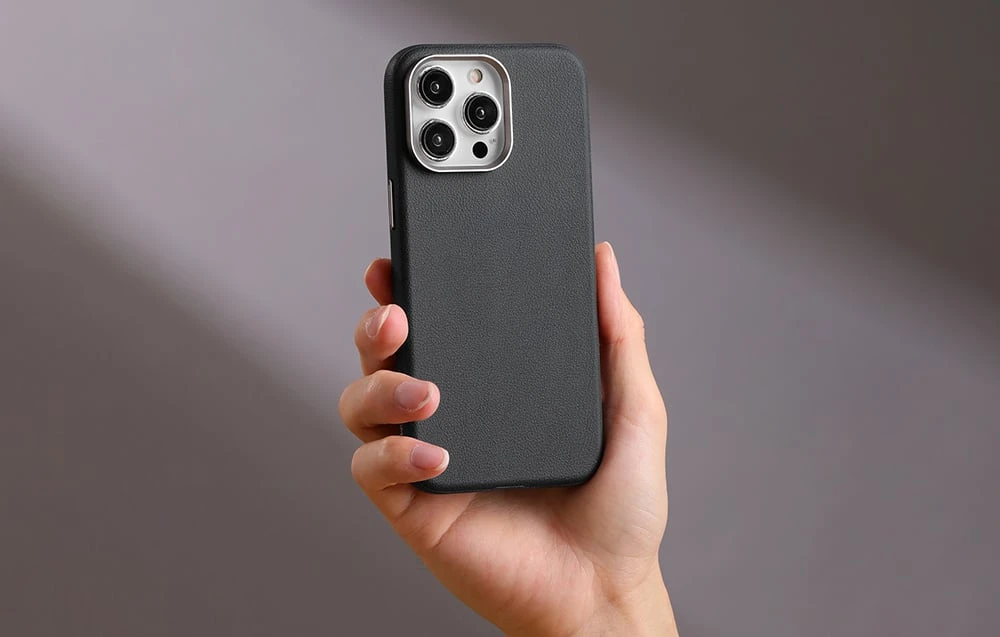 Joyroom magnetinis iPhone 15 telefono dėklas JR-BP007 (juodas) aprašymas - Prekės nuotrauka