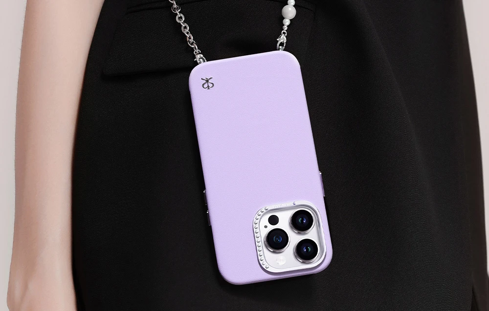 Joyroom PN-14F2 Starry dėklas, skirtas iPhone 14 Pro (violetinė) aprašymas - Prekės nuotrauka